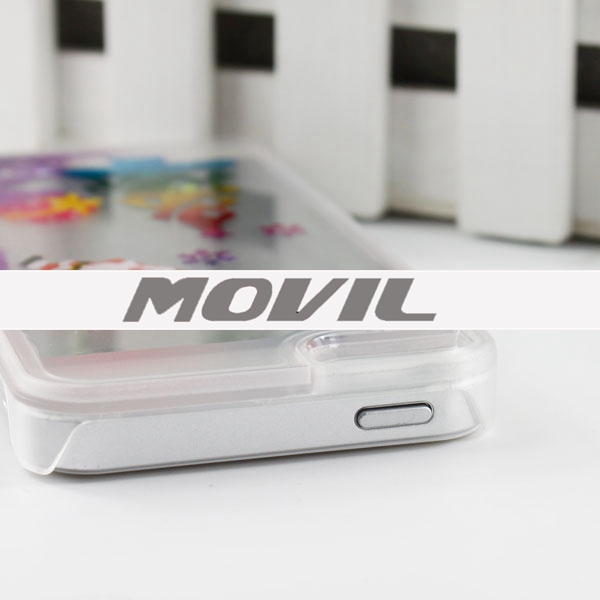 NP-1868 PC arena movediza funda para iPhone 5-7